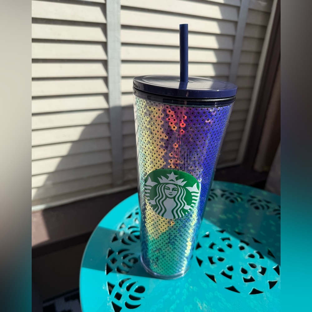 Starbucks Sequin Iridescent Tumbler